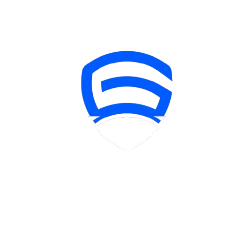 Geekglory Technologies logo featuring a stylized blue shield with a bold white G in the center, set against a black background. The design conveys a sense of security and innovation. No visible text in the image.